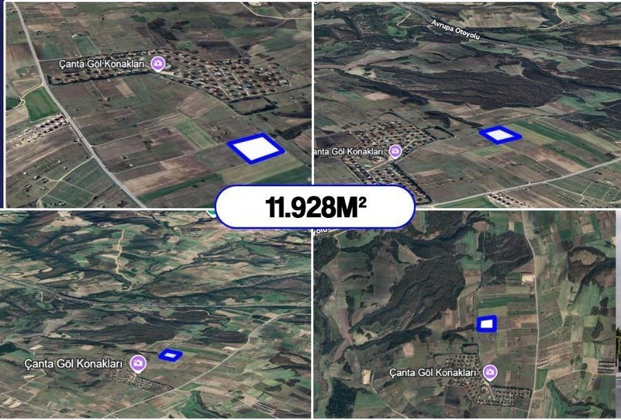 Satellitenbilder Grundstück Canta Göl Konakları